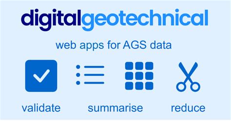 Introducing DG web apps for AGS data - Digital Geotechnical