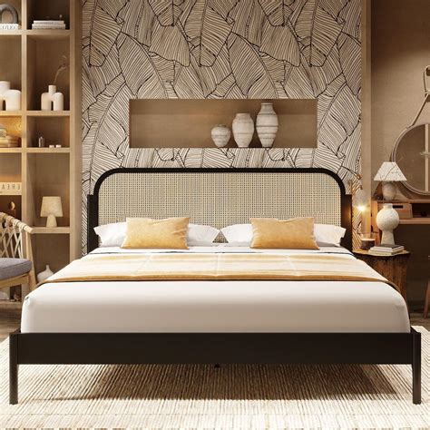 Buy Bme Aurelia 15 Inch Signature Bed Frame with Headboard - Bohemian ...