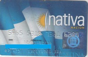 银行卡: Nativa Master Card (Banco de la Nación Argentina, 阿根廷Col:AR-MC-0031.01