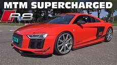 Audi R8 V10 Plus Supercharger Price by Mtm Audi R8 V10 Plus Supercharged Revs Accelerations Audi R8 V10 Plus Supercharger Price