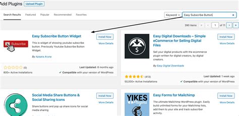 Image result for How to Add Subscribe Button