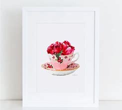 Image result for Watercolor Teacup