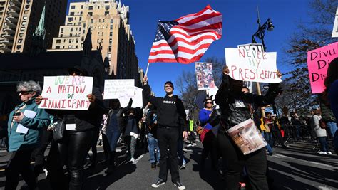 'Not My Presidents Day' protests across the USA