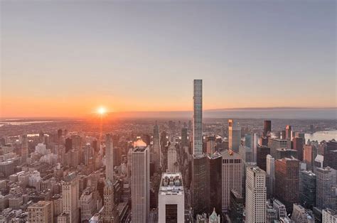 建筑 | 高435米！世界最“瘦”摩天楼在纽约建成_设计的_Tower_Group