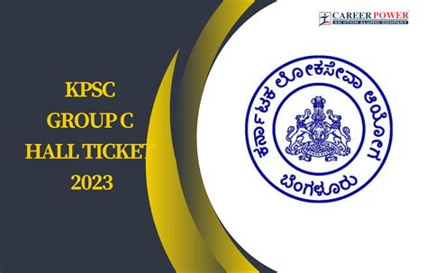 KPSC Group C Hall Ticket 2023 Out, Download Admit Card Link