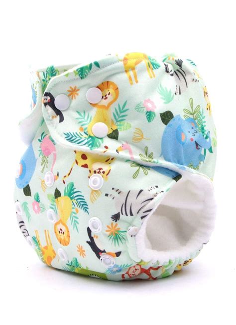 Paw Paw Cloth Reusable Diapers for Babies with Insert Washable ...