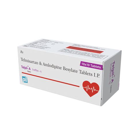 Telpil-A (Telmisartan + Amlodipine) | Hypertension Treatment – PIL
