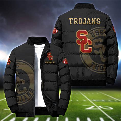 USC Trojans Sport Personalized Outdoor Coat Puffer Jacket ETHY-52820 ...
