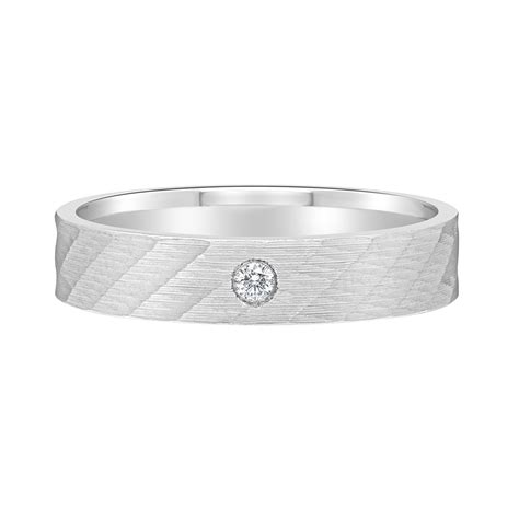Buy Subtle Men's Band in Platinum PMR23013 Online at ORRA.