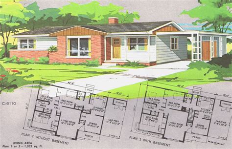 27+ atomic ranch mid century modern floor plans Lafayette custom mid ...