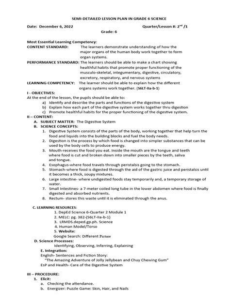 Image result for Lesson On Digestive System