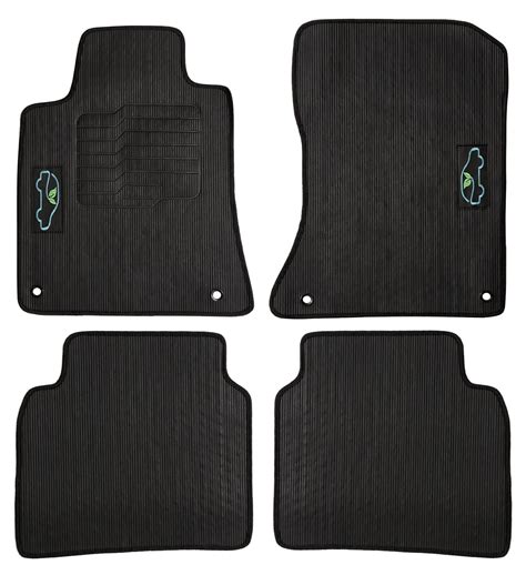 ecoMats All-Weather Floor Mats for 2019 to 2024 Nissan Altima with ...