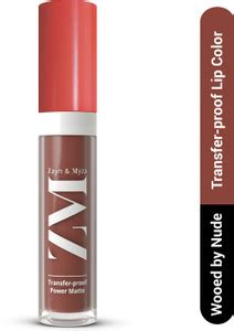 ZM Zayn & Myza Transfer-Proof Power Matte Liquid Lipstick With Long ...