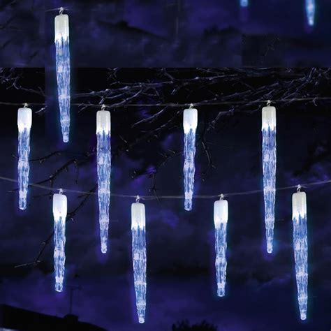 Outdoor Christmas Icicle Lights - Outdoor Christmas Lights - UK ...