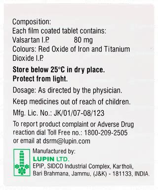 Valent 80 MG | Order Valent 80 MG Tablet Online at Truemeds