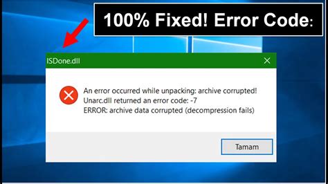 Image result for Unarc Dll Error Code 12
