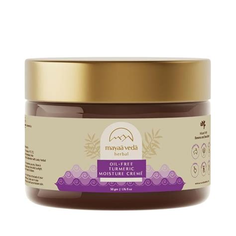 Mayaa Veda Herbal Oil-Free Turmeric Radiance and Skin Brightening Cream ...