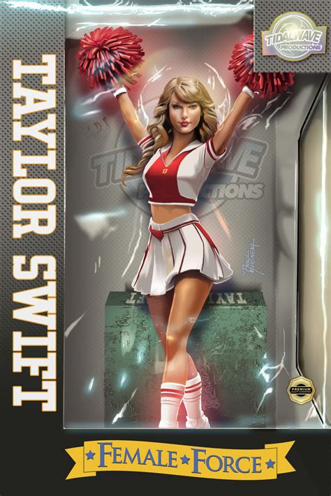 CHEERLEADER "FEMALE FORCE: TAYLOR SWIFT" VARIANT BIOGRAPHY COMICS ...