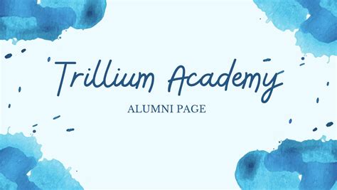 Trillium Academy Alumni | Taylor MI