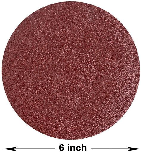 80Pack 6" PSA Self Adhesive 80-1000 Grit Sanding Disc Stick On ...