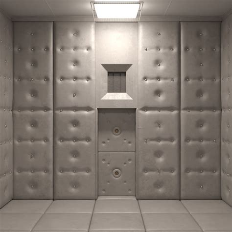 Mental Hospital Padded Room 3D Model - TurboSquid 2410556