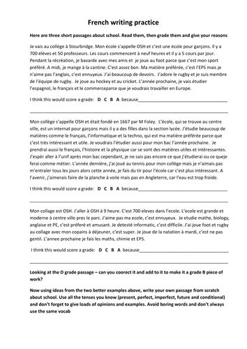 Image result for French Writing