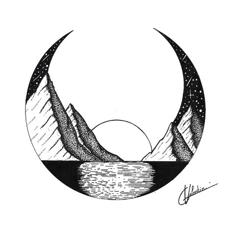 Simple Ink Illustrations