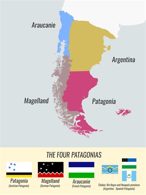 Patagonia On Map