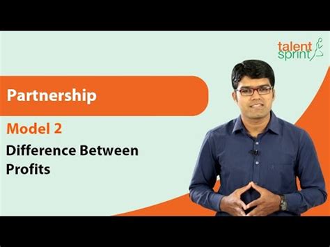 Partnership - Model 2 - Difference between Profits - Quantitative ...