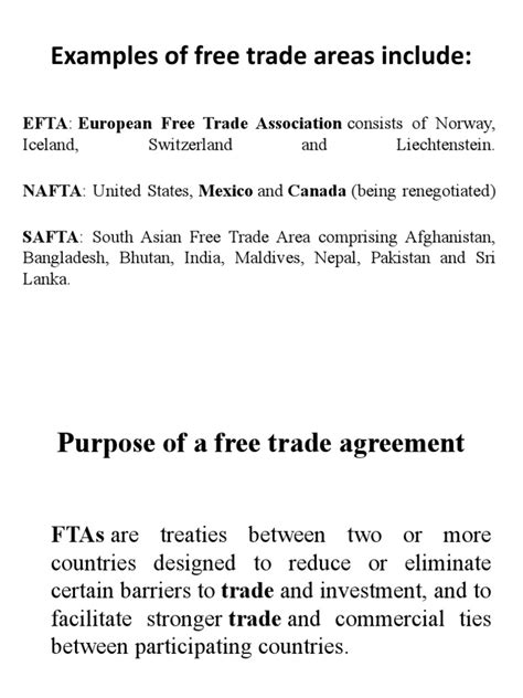 Free Trade Agreement 的图像结果