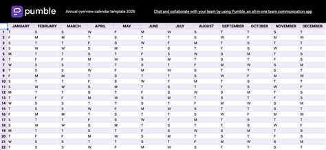 Google Calendar Templates