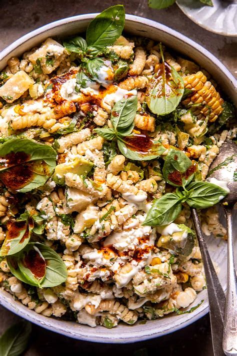 Street Corn Pasta Salad. - Half Baked Harvest