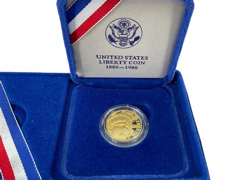 Lot - U.S. 1986-W Gold Five Dollar Liberty Coin