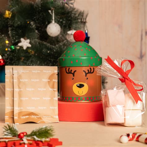 Holiday Hug- Hot Chocolate Kit - Festive Cocoa Set | The Zappy Box