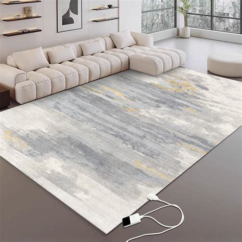Amazon.com: NujorWarm Graphene Electric Heated Rug,Indoor Space Heater ...