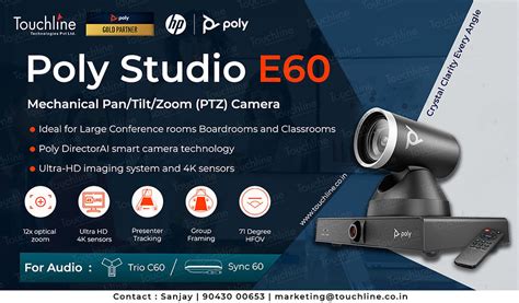 From Every Angle to Every Detail: Poly Studio E60 Smart PTZ Camera Sets ...