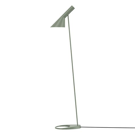Louis Poulsen AJ floor lamp V3, pale petroleum | Finnish Design Shop