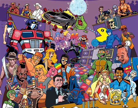 The Top 20 Pop Culture Icons of the 1980s | 80s cartoons, 80s cartoon ...