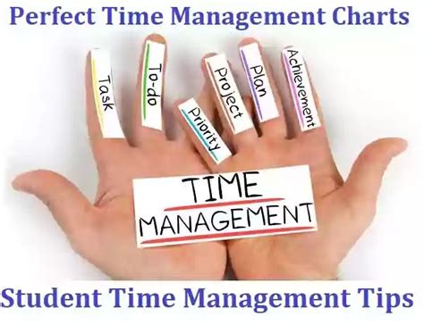How To Make Perfect Time Management Charts? Student Time Management Tips