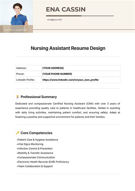 Free CNA Resume Templates to Edit Online and Download