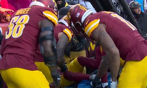 Astonishing moment Commanders' Bobby Wagner gets stuck in camera unit ...