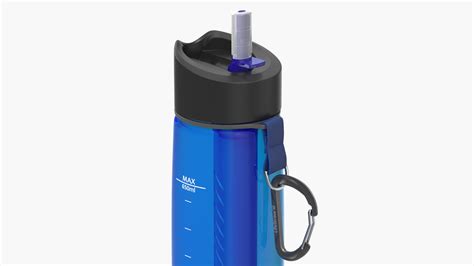 LifeStraw Go Water Filter Bottle Blue 3D | 3D Molier International