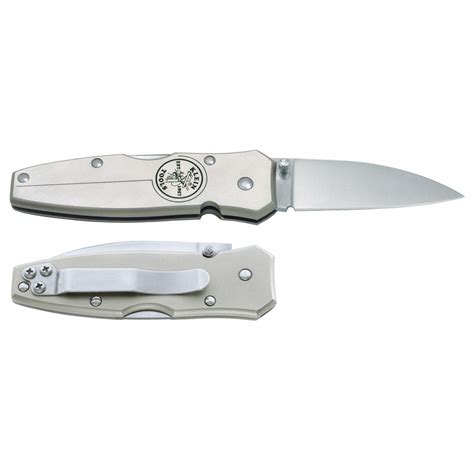 KLEIN TOOLS, 2 1/2 in Blade Lg, 3 1/2 in Closed Lg, Pocket Knife ...
