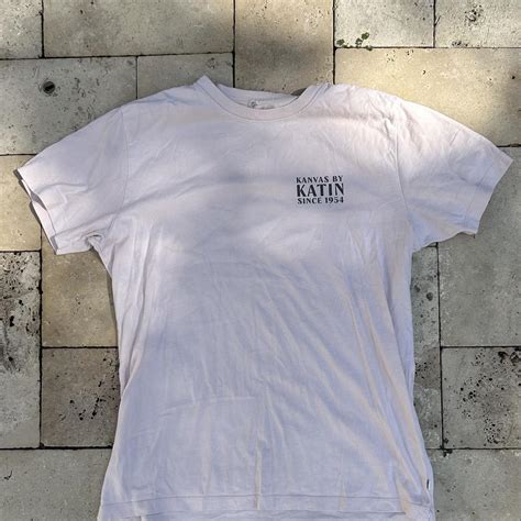 kanvas by katin cream graphic shirt size M,... - Depop