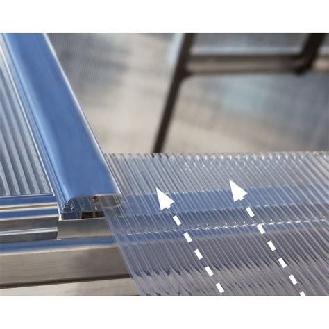 Palram Essence 12-ft L x 8-ft W x 7.51-ft H Silver Greenhouse Kit in ...