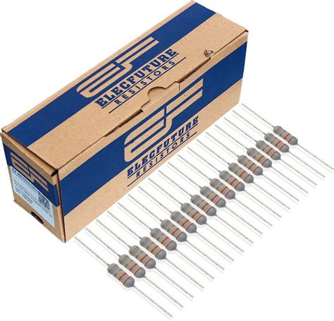 Electronic Spices 3.3 Ohm (?) 1 Watts Carbon Film Resistors Box of ...