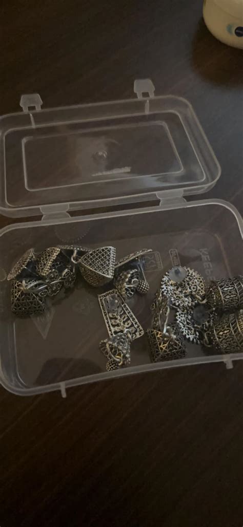 Fashion Frill Earrings For Women Silver Plated Jewellery Floral ...