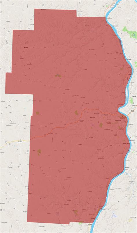 Ohio Jefferson County - AtlasBig.com