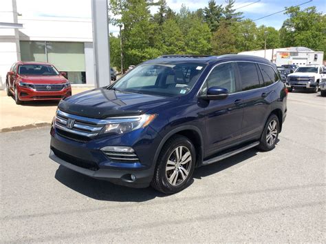 Used 2016 Honda Pilot EX-L Blue 142,191 KM for Sale - $25995.0 | Valley Volkswagen | #S19-080