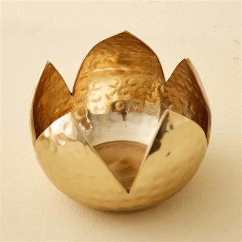 Buy Corsica Kamal Metal Hammered Votive Holder from Corsica by Home ...